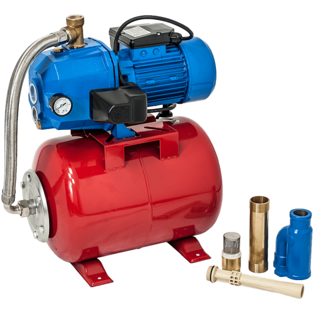 Injector-hydrofoorpomp Gmax AUTOJET DP550 – debiet 1,5 m³/u, vermogen 0,75 kW, opvoerhoogte 60 m