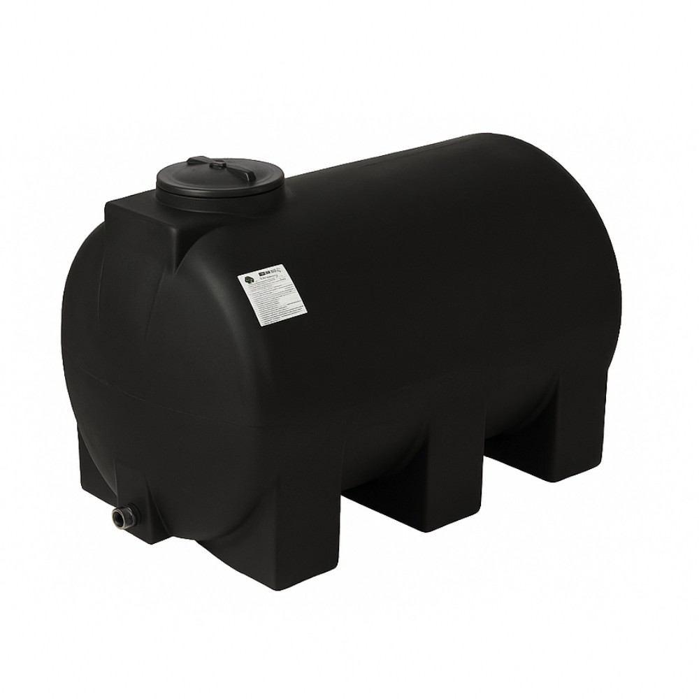 Drinkwatertank MAVIL, cilindrisch horizontaal 500 l (zwart) | Drinkwatertanks |  |