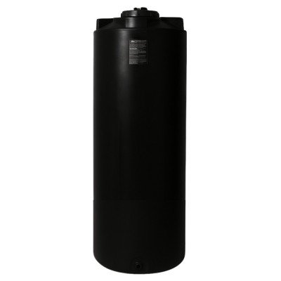 Drinkwatertank MAVIL, cilindrisch verticaal 500 l (zwart) - Watertanks